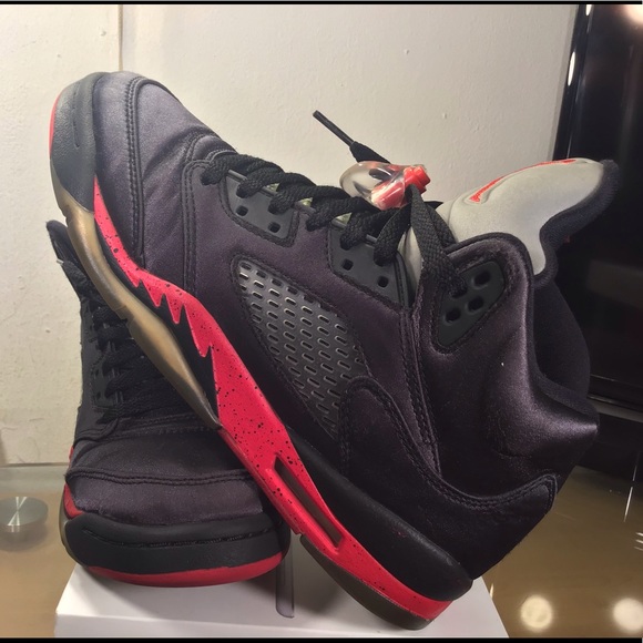 jordan 5 satin bred gs